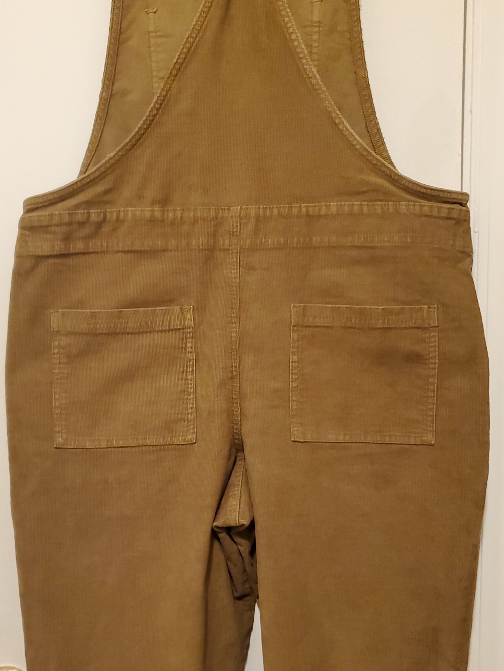 Aerie Werk And Play Corduroy Overalls Size Large Brown - Picture 7 of 13